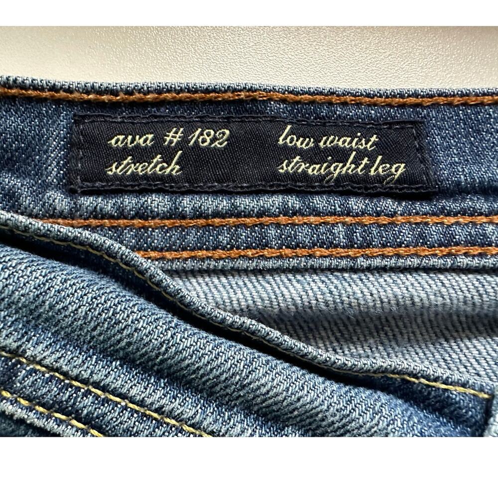 Citizens of Humanity Sz 27 Ava #182 Low Rise Straight Stretch Actual 28x28.5 - Picture 3 of 16
